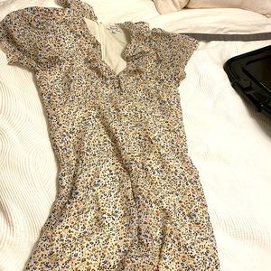 Madewell floral dress!